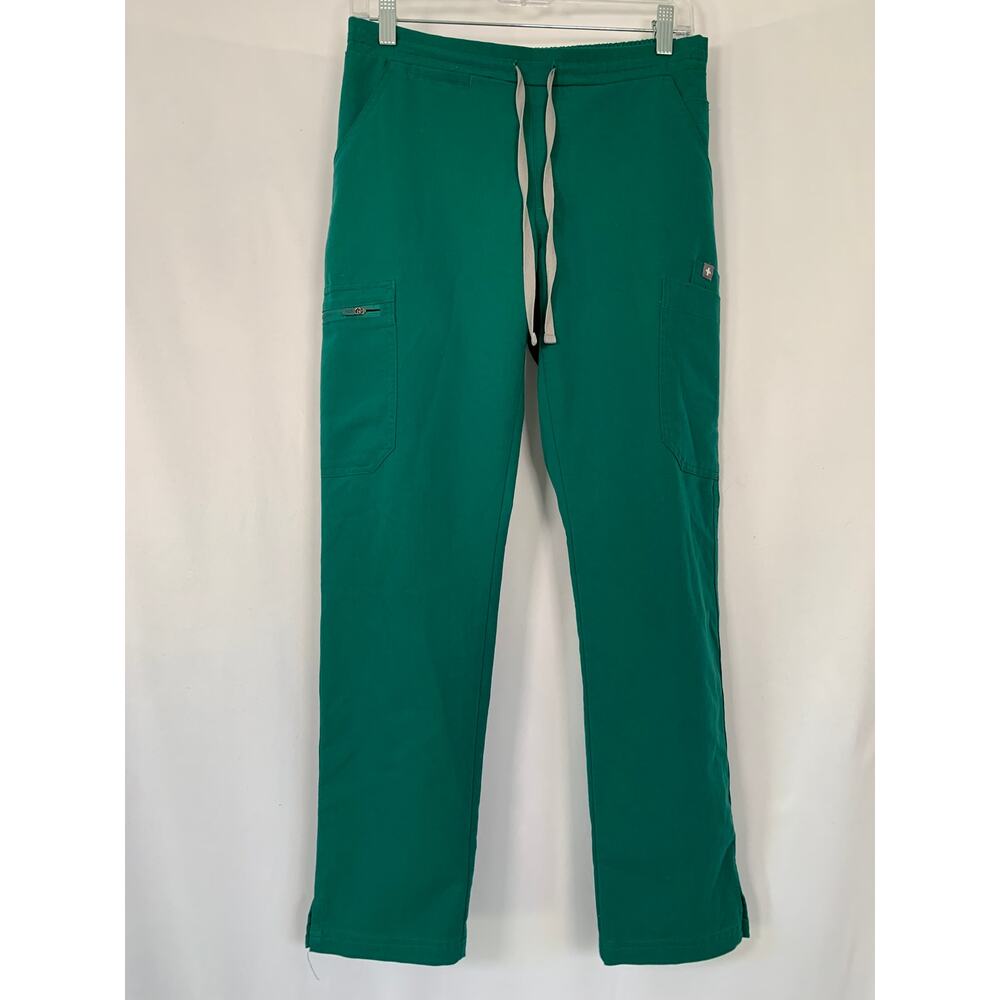 Figs Green Wide Leg Pants